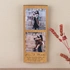2 Photo Collage Wooden Frame