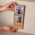 2 Photo Collage Wooden Frame