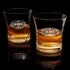 Personalised Whiskey Glass Set with Wooden Gift Box