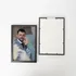 2pcs Black Picture Frame Set with Custom Photo Prints