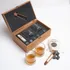 30 Years Old Design Wooden Box Glasgov 2x Whiskey Glass and Cooling Stones Set