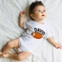 3 Piece Baby Bodysuit with Football Design
