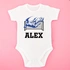 3 Piece Baby Bodysuit with Soccer Design