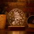 3D Astronaut Design LED Night Lamp