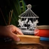 3D Carousel Design LED Lamp