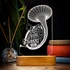 3D French Horn Design LED Lamp