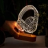 3D Headphone Design Led Lamp