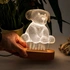 3D Led Lamp With Cute Dog Design