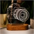 3D Led Lamp With DSLR Camera Design