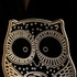 3D Led Lamp With Ethnic Owl Design