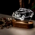 Vintage Car 3D LED Lamp - Perfect Gift for Car Lovers
