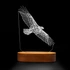 3d Led Night Light with Eagle Design