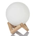 3D Moon Night Lamp with Wooden Stand
