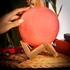 3D Moon Night Lamp with Wooden Stand