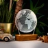 3D World Map LED Night Light for Travel Lovers