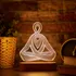 3D Yoga Design LED Night Lamp