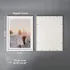 3pcs Self Adhesive Photo Frame Set with Mat Bordered Photo Prints 11.75 x 15.75 inches