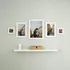 5pcs White Gallery Wall Picture Frame Set with Mat Bordered Photo Prints