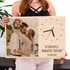 Anniversary Gift: Large Wooden Frame with Clock