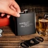 Personalised Anniversary Hip Flask for Boyfriend