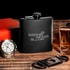 Personalised Anniversary Hip Flask for Boyfriend
