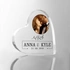 Anniversary Gifts Heart Design Acrylic Plate Picture