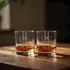 Anniversary Personalized Whiskey Glass Set for Couples
