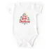Baby Bodysuit with 'My First Christmas' Design