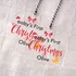 Personalised Baby's First Christmas Acrylic Ornament