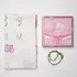 Baby Girl Monthly Milestone Photo Blanket with Gift Box