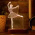 Ballerina 3D Design Decorative LED Light