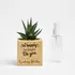 Personalised Be Happy Succulent Pot for Any Occasion