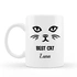 Best Cat Design Personalized Coffee Mug as Pet Lovers Gift
