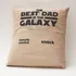 Best Dad in the Galaxy Pillow with Pocket as Perfect Gift for Father's Day
