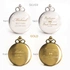 Personalised Best Man Pocket Watch for Weddings and Keepsakes