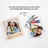 Best Mom Gifts for Mom Personalized Pola Photo Wooden Frame
