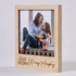 Best Mom Gifts for Mom Personalized Pola Photo Wooden Frame