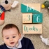 Personalised Wooden Baby Name Blocks for Boys