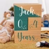 Personalised Wooden Baby Name Blocks for Boys