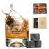 Birthday Gifts for Friends Whiskey Glass Set in Wooden Gift Box