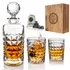Birthday Gifts Seattle Whiskey Set in Wooden Gift Box