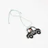 Car Lover Dad Registration Holder and Photo Car Charm Set