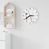 Personalised Cat Wall Clock for Kids Room