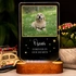Personalised Pet Photo LED Lamp for Animal Lovers