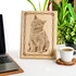 Cat - Dog Wooden Picture Frame