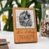Charcoal Design Gifts for Couples Solid Wooden Frame