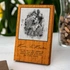 Charcoal Design Gifts for Couples Solid Wooden Frame