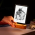 Charcoal Drawing Design Personalized Photo Printed Wooden Box Decorative Lamp