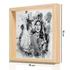 Charcoal Effect Wooden Frame Photo
