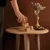 Chic Wooden Candle Holder Set Of 5 for Lifestyle Home Ambiance